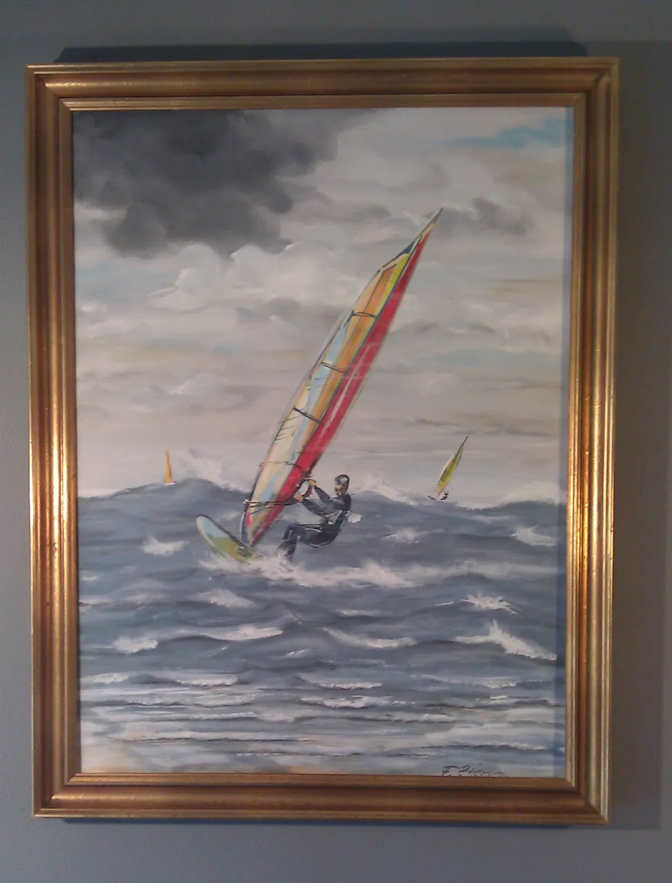 Maleri nr 29 60 cm X 80 cm